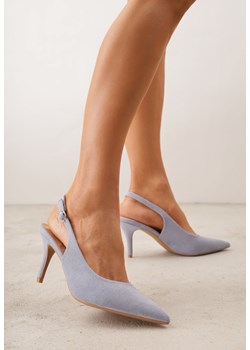 Niebieskie Sandały na Szpilce z Odkrytą Piętą Nevilianae ze sklepu born2be.pl w kategorii Czółenka - zdjęcie 189304942