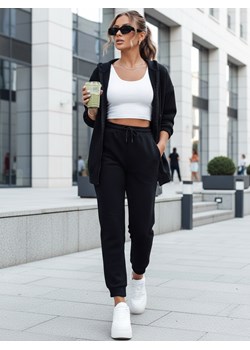 Komplet dresowy damski AMILIA PREMIUM czarny Dstreet AY0741 ze sklepu DSTREET.PL w kategorii Dresy damskie - zdjęcie 189306022