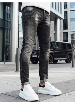 Spodnie męskie jeansowe czarne Dstreet UX4236 ze sklepu DSTREET.PL w kategorii Jeansy męskie - zdjęcie 189306054