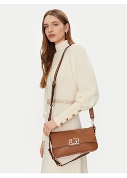 Torebka Guess HWBG96 42190 Brązowy ze sklepu eobuwie.pl w kategorii Listonoszki - zdjęcie 189306121