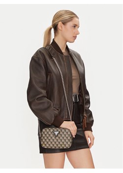 Torebka Guess HWJT93 44140 Brązowy ze sklepu eobuwie.pl w kategorii Listonoszki - zdjęcie 189306150
