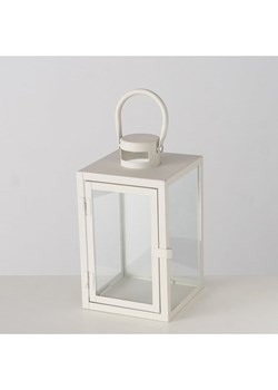 Boltze Lampion "Arana" w kolorze jasnoszarym - 14,5 x 23,8 cm ze sklepu Limango Polska w kategorii Świeczniki - zdjęcie 189306474