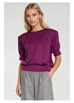 Nife Koszulka w kolorze fioletowym ze sklepu Limango Polska w kategorii Bluzki damskie - zdjęcie 189306564