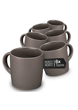 Moritz &amp; Moritz Kubki (6 szt.) "Nordic" w kolorze szarym - 300 ml ze sklepu Limango Polska w kategorii Naczynia - zdjęcie 189306631