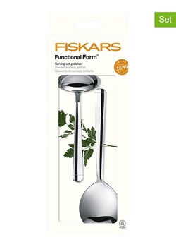 Fiskars 2-częściowy zestw w kolorze srebrnym do serwowania ze sklepu Limango Polska w kategorii Akcesoria kuchenne - zdjęcie 189306934