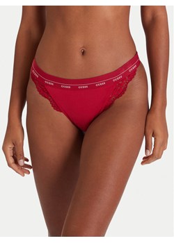 Guess Figi brazylijskie O4YE00 PZ01C Czerwony ze sklepu MODIVO w kategorii Majtki damskie - zdjęcie 189307130