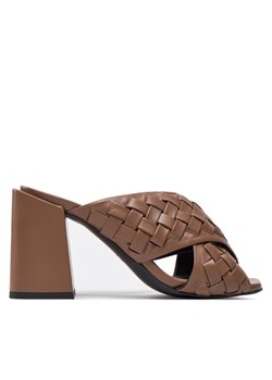 Furla Klapki YH75GRL X30000 1257S Brązowy ze sklepu MODIVO w kategorii Klapki damskie - zdjęcie 189307132