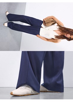 Mohito - Skórzane sneakersy - biały ze sklepu Mohito w kategorii Buty sportowe damskie - zdjęcie 189307660