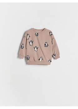 Reserved - Bluza z haftem - pastelowy róż ze sklepu Reserved w kategorii Odzież dla niemowląt - zdjęcie 189309441