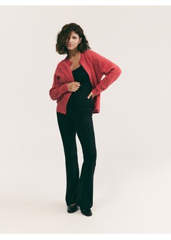 Reserved - Legginsy flare - czarny ze sklepu Reserved w kategorii Spodnie damskie - zdjęcie 189309460