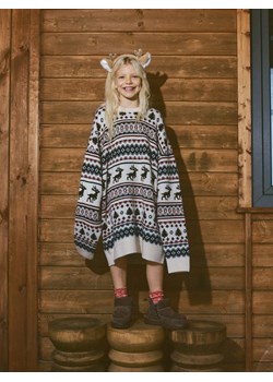 Reserved - Skórzane botki z ociepleniem - brązowy ze sklepu Reserved w kategorii Buty zimowe dziecięce - zdjęcie 189309591