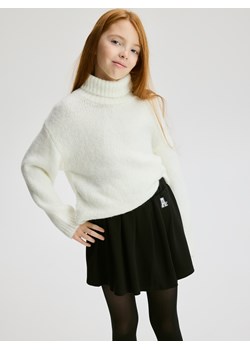 Reserved - Spódnico-szorty z wiskozą - czarny ze sklepu Reserved w kategorii Spódnice dziewczęce - zdjęcie 189309610