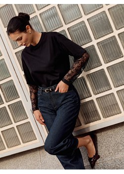 Reserved - Baleriny z kokardą - mahoniowy ze sklepu Reserved w kategorii Balerinki - zdjęcie 189309722