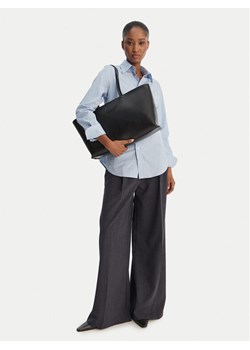 Torebka Tommy Jeans Tjw Must Tote AW0AW18455 Czarny ze sklepu eobuwie.pl w kategorii Torby Shopper bag - zdjęcie 189310314