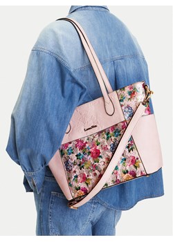 Torebka Laura Vita Amep 03 Różowy ze sklepu eobuwie.pl w kategorii Torebki damskie - zdjęcie 189310341