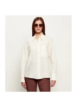 Patrizia Pepe Koszula | Loose fit | z dodatkiem lnu ze sklepu Gomez Fashion Store w kategorii Koszule damskie - zdjęcie 189311904