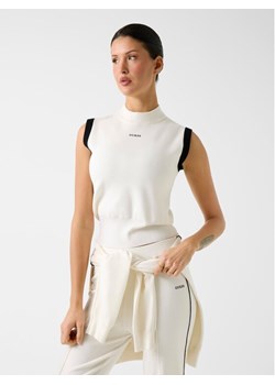 Guess Sweter 181078 Beżowy Classic Fit ze sklepu MODIVO w kategorii Swetry damskie - zdjęcie 189311993