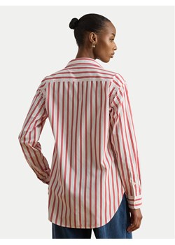 LAUREN RALPH LAUREN Koszula 200P08746002 Czerwony Relaxed Fit ze sklepu MODIVO w kategorii Koszule damskie - zdjęcie 189312000