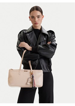 Just Cavalli Torebka 80RA4BO1 ZSD85 Beżowy ze sklepu MODIVO w kategorii Kuferki - zdjęcie 189312020