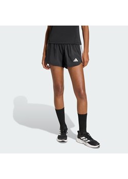 adidas Szorty sportowe Pacer Workout Woven 2in1 KD9742 Czarny Regular Fit ze sklepu MODIVO w kategorii Szorty - zdjęcie 189312123