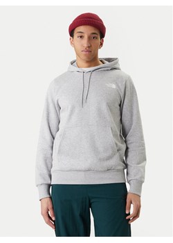 The North Face Bluza Simple Dome NF0A89FC Szary Regular Fit ze sklepu MODIVO w kategorii Bluzy męskie - zdjęcie 189312151
