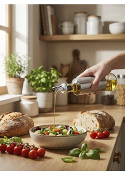 Sinsay - Butelka na oliwę - srebrny ze sklepu Sinsay w kategorii Bidony i butelki - zdjęcie 189313841