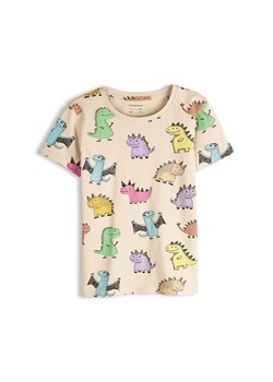 GATE Bawełniana koszulka z nadrukiem 3Y ze sklepu gateshop w kategorii T-shirty chłopięce - zdjęcie 189313940