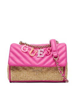 Torebka Guess J6GZ18 WH860 Różowy ze sklepu eobuwie.pl w kategorii Listonoszki - zdjęcie 189314064