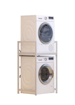 Scandinavia Concept Regał w kolorze białym na pralkę - 70 x 116 x 60 cm ze sklepu Limango Polska w kategorii Szafy - zdjęcie 189314231