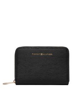 Tommy Hilfiger Portfel Th Modern Compact Za AW0AW18487 Czarny ze sklepu MODIVO w kategorii Portfele damskie - zdjęcie 189314271