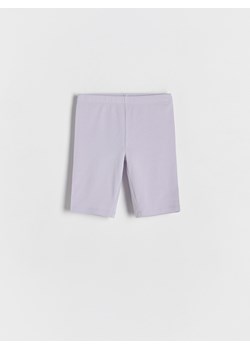 Reserved - Bawełniane kolarki - lawendowy ze sklepu Reserved w kategorii Spodenki dziewczęce - zdjęcie 189314863