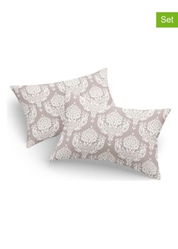 Elizabed Poszewki (2 szt.) w kolorze beżowym na poduszkę ze sklepu Limango Polska w kategorii Poduszki dekoracyjne - zdjęcie 189315271