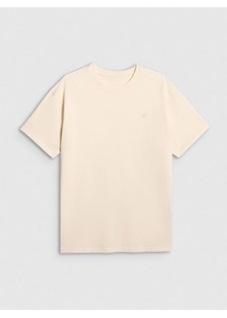 4F Koszulka w kolorze kremowym ze sklepu Limango Polska w kategorii T-shirty męskie - zdjęcie 189315292