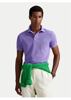 Polo Ralph Lauren Polo 710782592028 Fioletowy Regular Fit ze sklepu MODIVO w kategorii T-shirty męskie - zdjęcie 189315333
