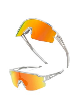 Juniorskie 6-10 lat sportowe okulary przeciwsłoneczne polaryzacyjne SP345-CLEAR ze sklepu Stylion w kategorii Okulary przeciwsłoneczne dziecięce - zdjęcie 189315614