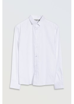 Biała koszula o luźnym kroju z długim rękawem, Rozmiar - 146, Kolor - Biały ze sklepu REPORTER w kategorii Koszule chłopięce - zdjęcie 189316253