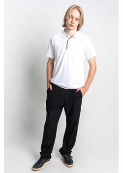 Czarne eleganckie spodnie REGULAR typu chinosy, Rozmiar - 140, Kolor - Czarny ze sklepu REPORTER w kategorii Spodnie chłopięce - zdjęcie 189316474