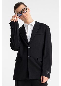 Czarna marynarka garniturowa REGULAR, Rozmiar - 146, Kolor - Czarny ze sklepu REPORTER w kategorii Marynarki i garnitury chłopięce - zdjęcie 189316994