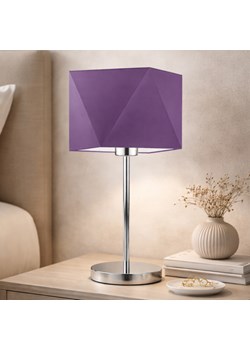 Fioletowa lampka nocna w stylu art deco WUHU ze sklepu Lysne w kategorii Lampy stołowe - zdjęcie 189317542