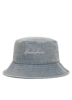Bucket Guess Jeans W6GZA5 WF8V1 Niebieski ze sklepu eobuwie.pl w kategorii Kapelusze damskie - zdjęcie 189317914