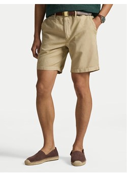 Polo Ralph Lauren Szorty materiałowe 710741375024 Beżowy Regular Fit ze sklepu MODIVO w kategorii Spodenki męskie - zdjęcie 189318450
