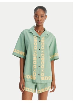 Quiksilver Koszula Bahamas EQWWT03145 Zielony Relaxed Fit ze sklepu MODIVO w kategorii Koszule damskie - zdjęcie 189318454