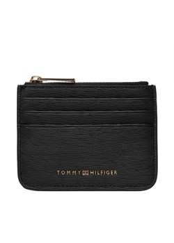 Tommy Hilfiger Etui na karty kredytowe Th Modern Cc Holder AW0AW18486 Czarny ze sklepu MODIVO w kategorii Etui - zdjęcie 189318502