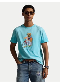 Polo Ralph Lauren T-Shirt 710B16613001 Niebieski Regular Fit ze sklepu MODIVO w kategorii T-shirty męskie - zdjęcie 189318514