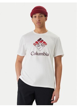 Columbia T-Shirt Graphic 2155031 Biały Regular Fit ze sklepu MODIVO w kategorii T-shirty męskie - zdjęcie 189318620