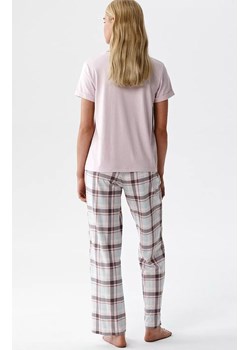 Atlantic piżama damska dwuczęściowa NLP-513-PUDROWY, Kolor róż pudrowy, Rozmiar S, ATLANTIC ze sklepu Primodo w kategorii Piżamy damskie - zdjęcie 189319684