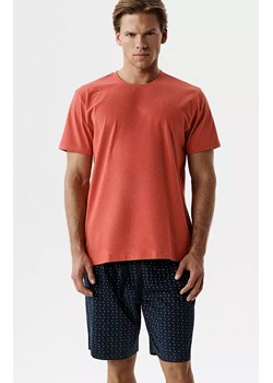 Atlantic bawełniana piżama męska NMP-400-CZE_GRA, Kolor czerwono-granatowy, Rozmiar S, ATLANTIC ze sklepu Primodo w kategorii Piżamy męskie - zdjęcie 189319702