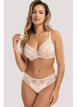 Unikat figi damskie beżowe koronkowe Belem, Kolor beżowy, Rozmiar M, Unikat ze sklepu Intymna w kategorii Majtki damskie - zdjęcie 189320833