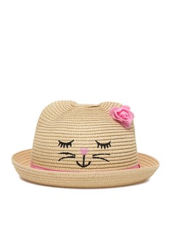 Kapelusz Nelli Blu 4K3-001-SS24 Beżowy ze sklepu eobuwie.pl w kategorii Czapki dziecięce - zdjęcie 189320862