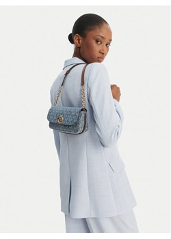 Torebka MICHAEL Michael Kors 32S6GY5C1B Niebieski ze sklepu eobuwie.pl w kategorii Listonoszki - zdjęcie 189320960